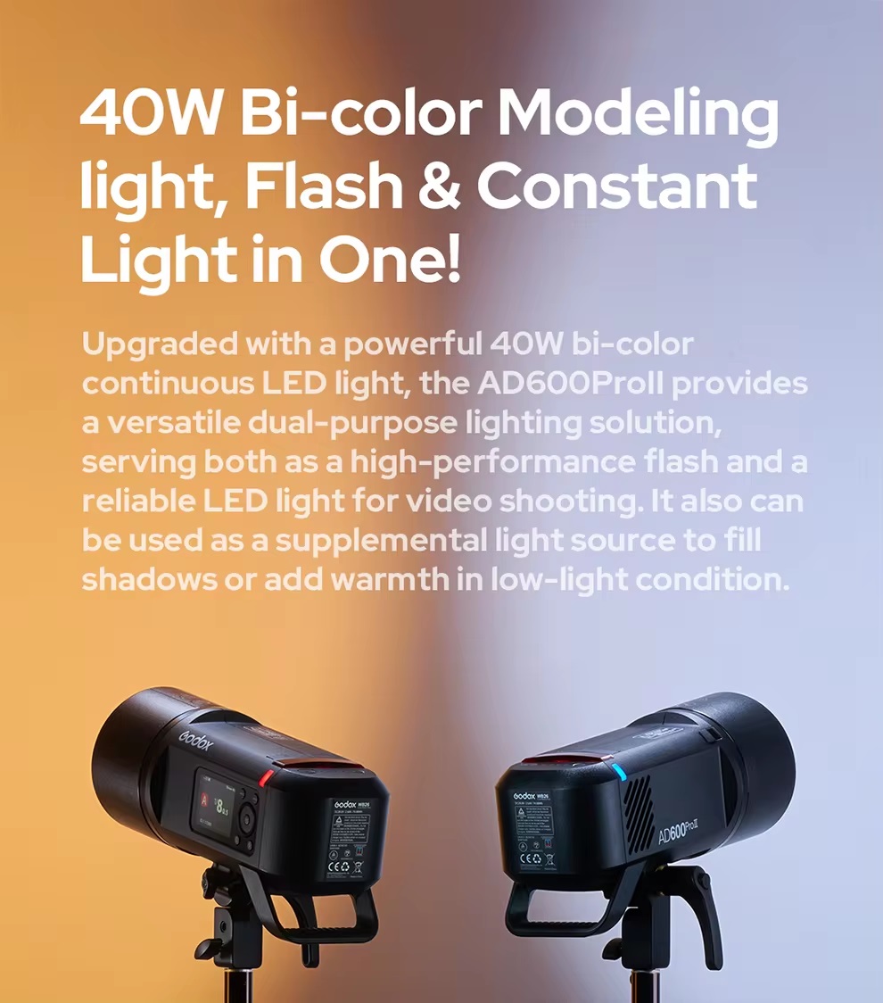 GODOX AD600ProII All-in-One Outdoor Flash