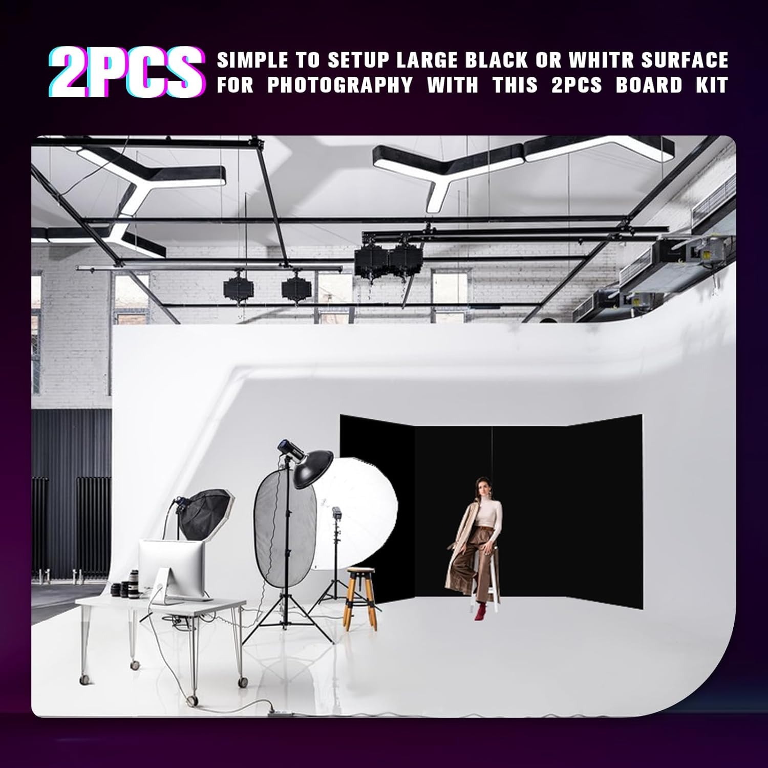 E-PRO Photography Foldable Reflector 2M *2M