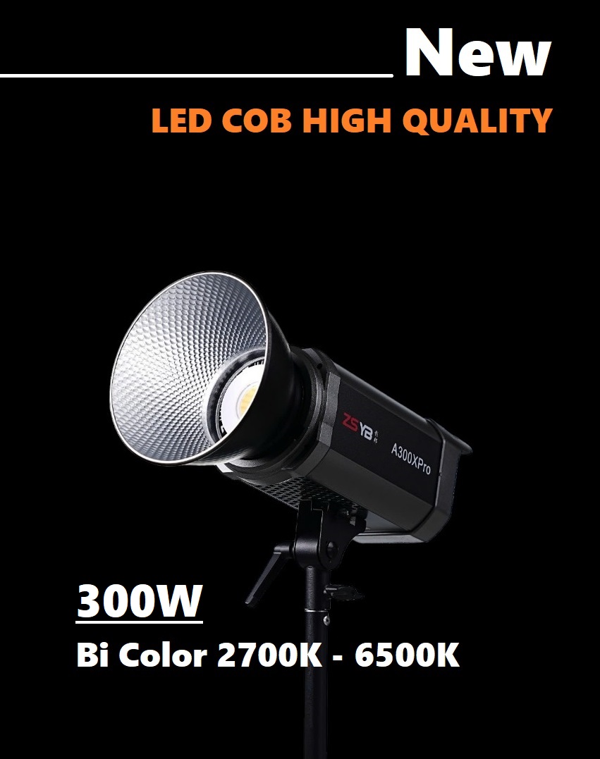 ZSYB LED COB A300 XPRO 300W Bi Color 2700K -6500K