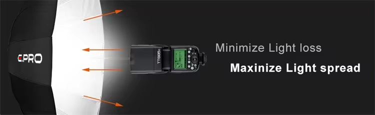 Dù Tản Sáng Silver E.PRO 