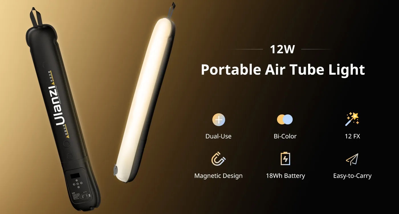 Ulanzi UA12 / UA20 Portable Air Tube Light