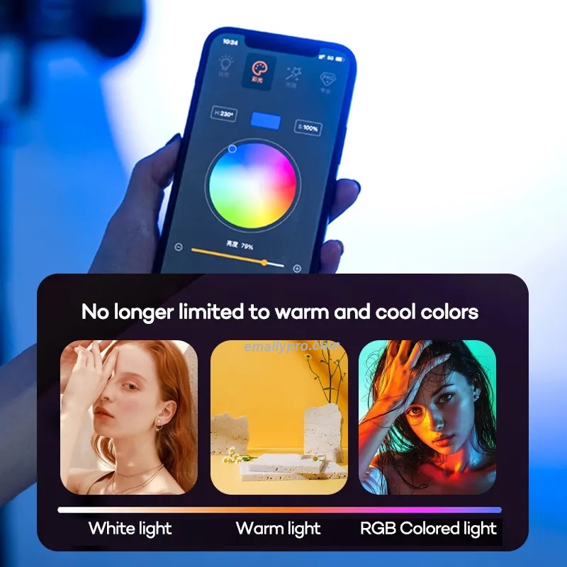 Đèn LED E.PRO UL-300C: Giải Pháp Chiếu Sáng Hoàn Hảo Cho Studio Của Bạn