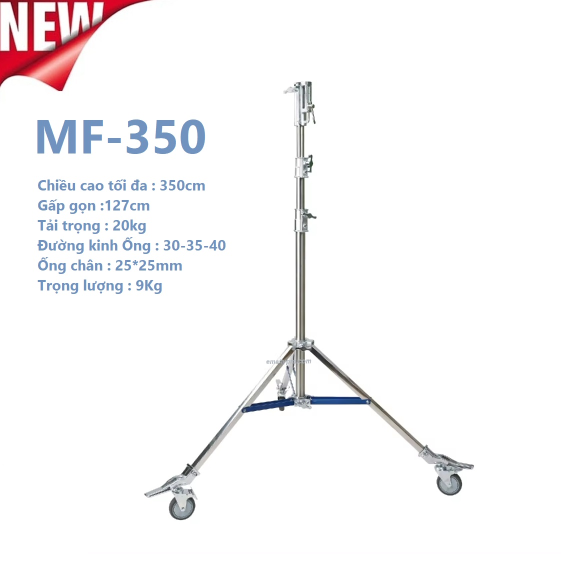E.PRO LIGHT STAND TẢI TRỌNG CAO MF- PRO 