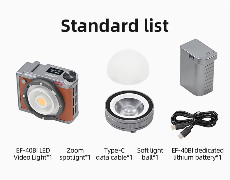 JINBEI EF-40Bi 2700-6500K 