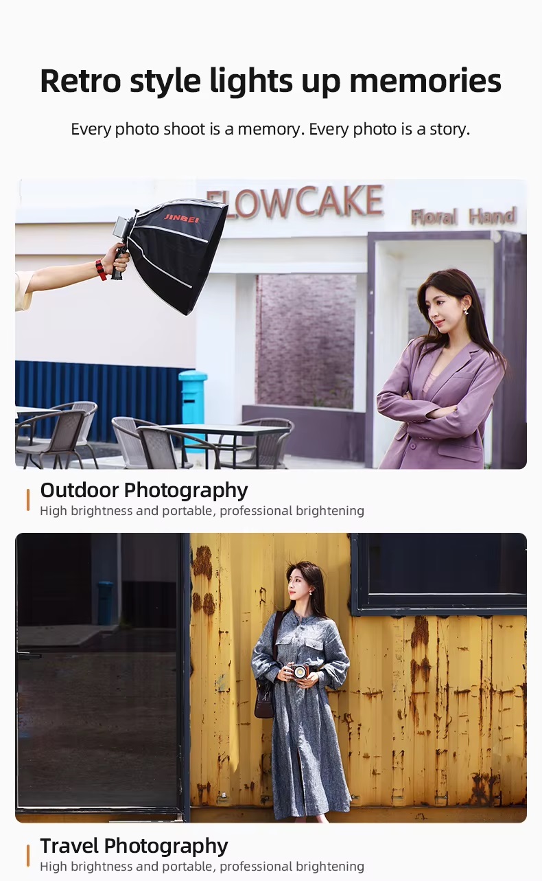 JINBEI EF-40Bi 2700-6500K 