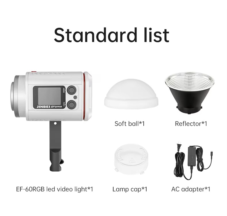 Đèn Jinbei EF-60RGB 60W 