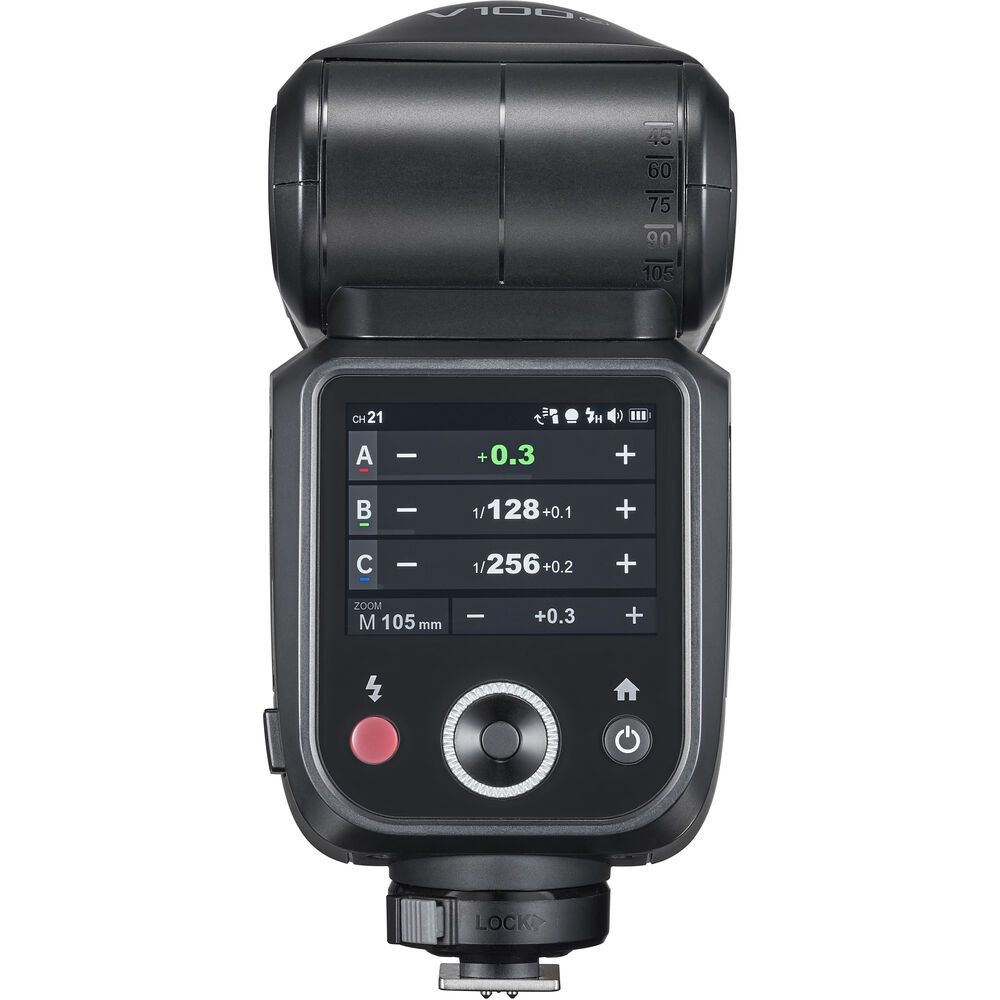 Đèn Flash Godox V100 S TTL Hss 1/8000 