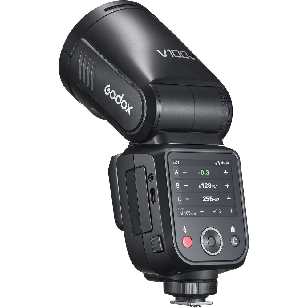 Đèn Flash Godox V100 S TTL Hss 1/8000 