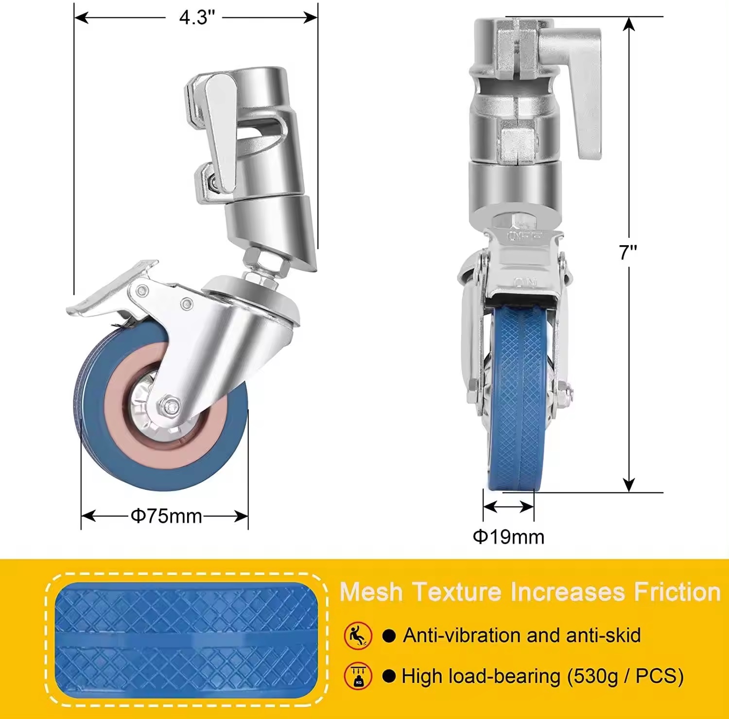 E.PRO Bộ bánh Xe C-STAND