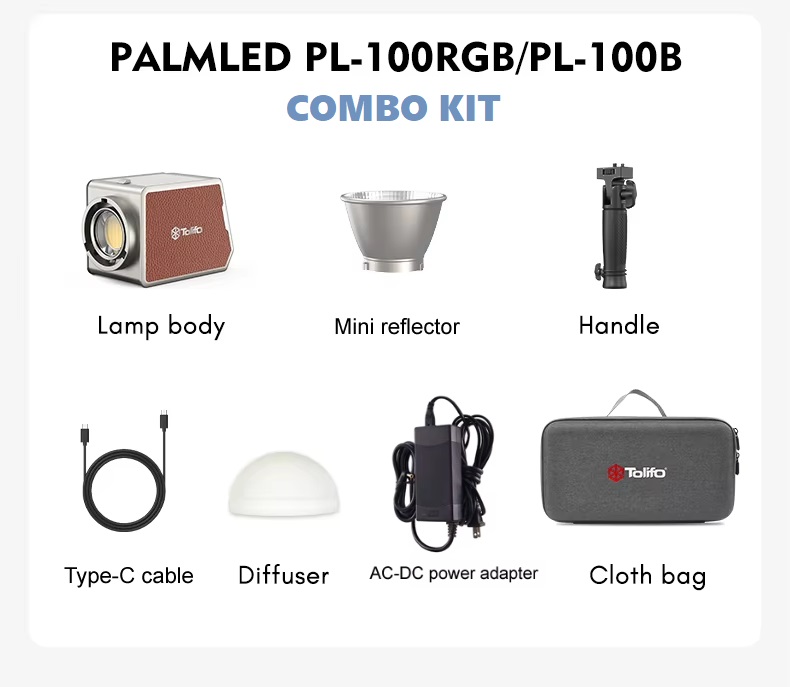 TOLIFO PALM LED PL-100RGB KIT 