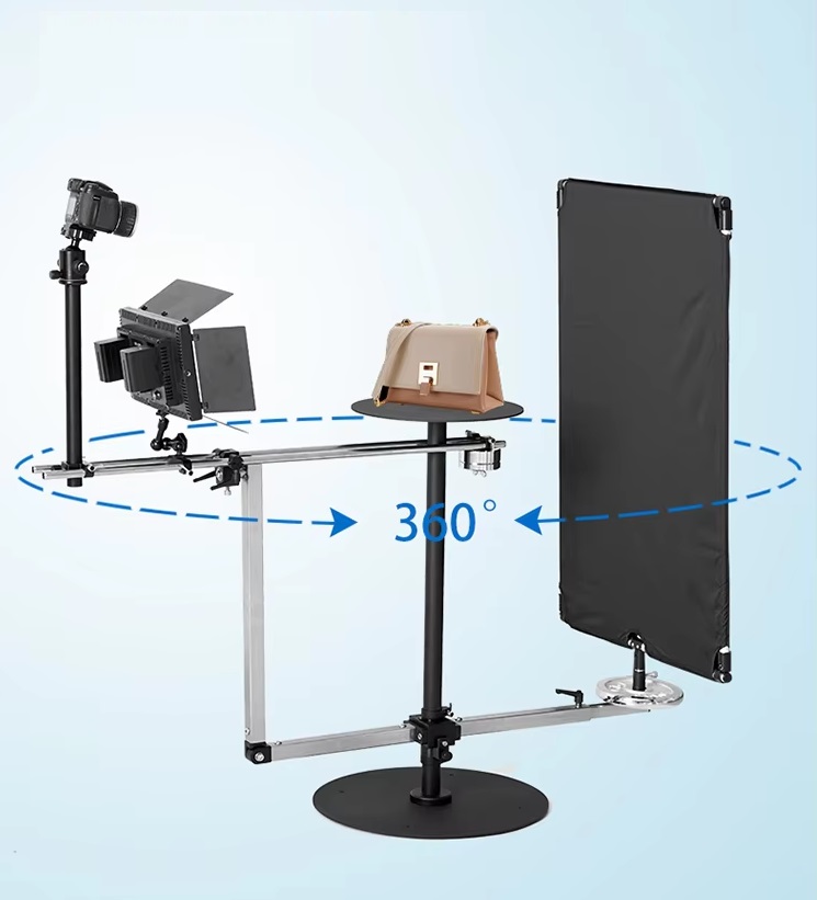 Bàn xoay chụp sản phẩm 2 trục 360 Độ EX-360 PRO