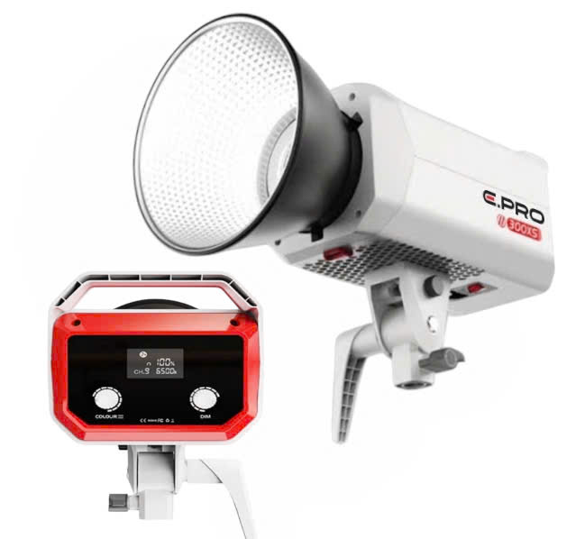 Đèn LED COB E.PRO 300XS 300W BI-COLOR 2800-6500K