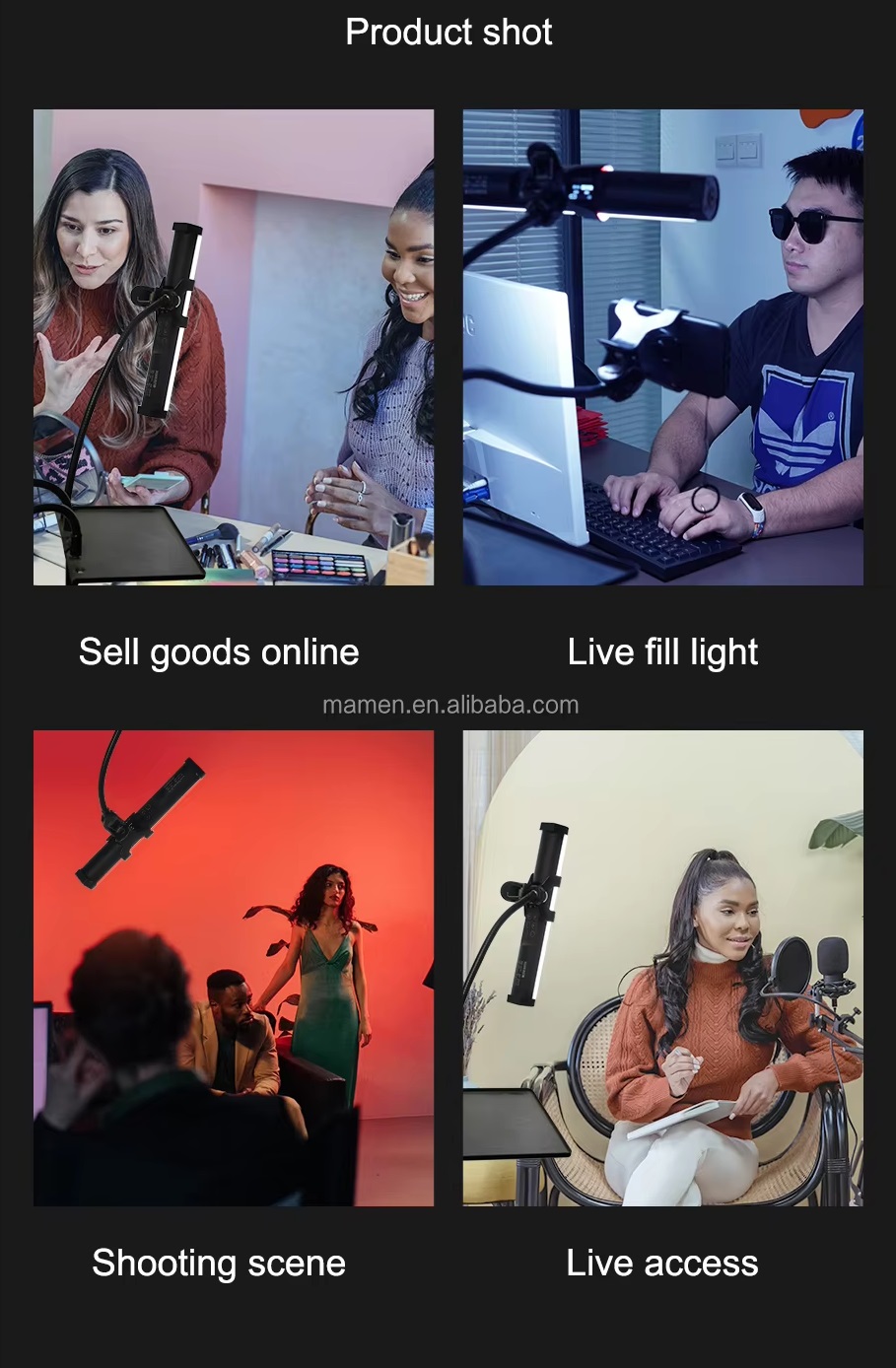 Đèn LED STICK ER-200 RGB 20W