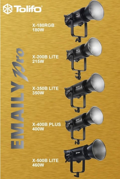 EmailyPro Trở Thành Đại Diện Phân Phối & Bảo Hành Sản Phẩm Tolifo Thiết Bị Video Light Tại Việt Nam