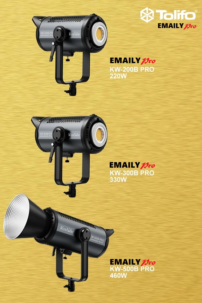 EmailyPro Trở Thành Đại Diện Phân Phối & Bảo Hành Sản Phẩm Tolifo Thiết Bị Video Light Tại Việt Nam