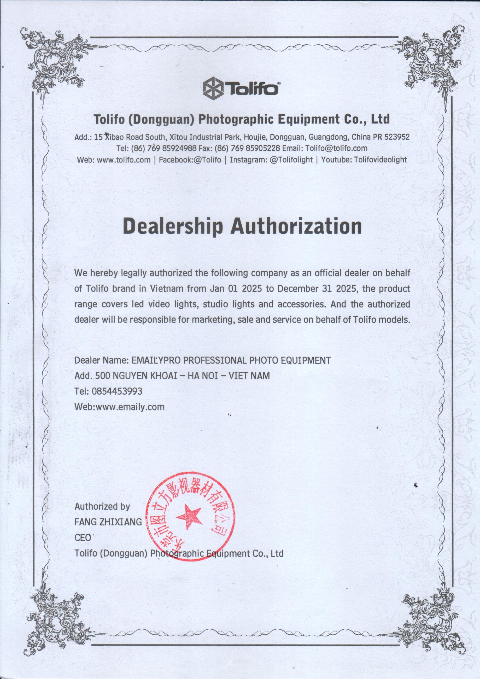 TOLIFO Ra mắt Seris X-PRO nâng cấp DMX 512