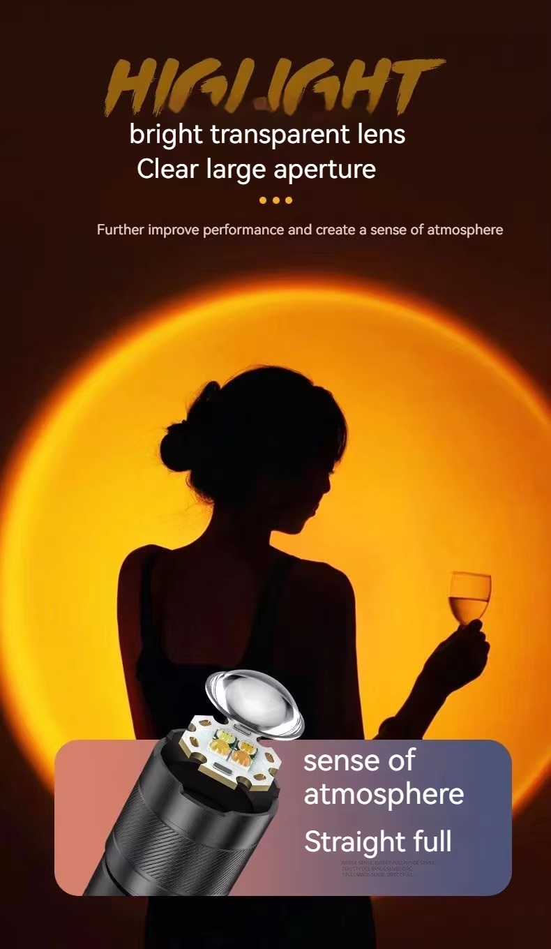 Đèn LED Pin cầm tay RGB -Gobo