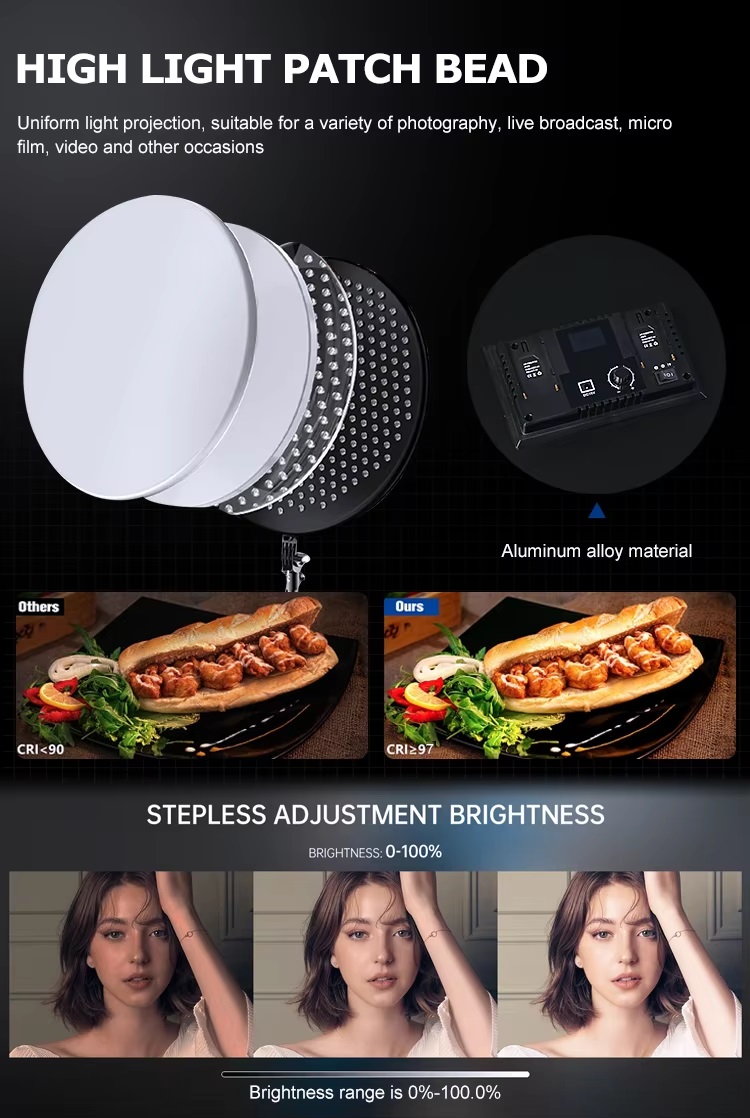 ZSYB LED PB-360Bi 80W Livestream