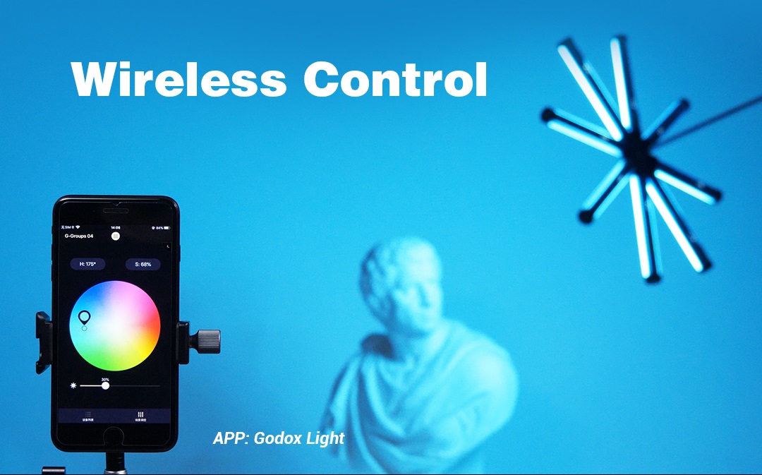 Đèn tuýp LED quay phim 30cm 8W Godox - TL30