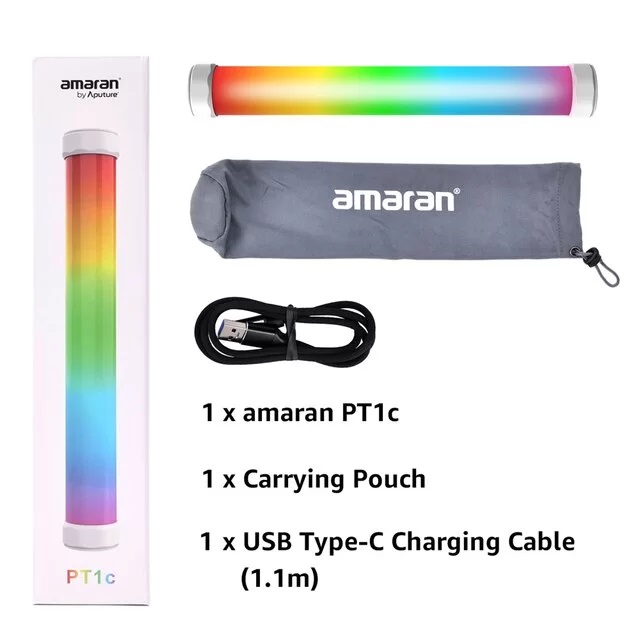 Amaran PT1c RGB LED Pixel Tube Light