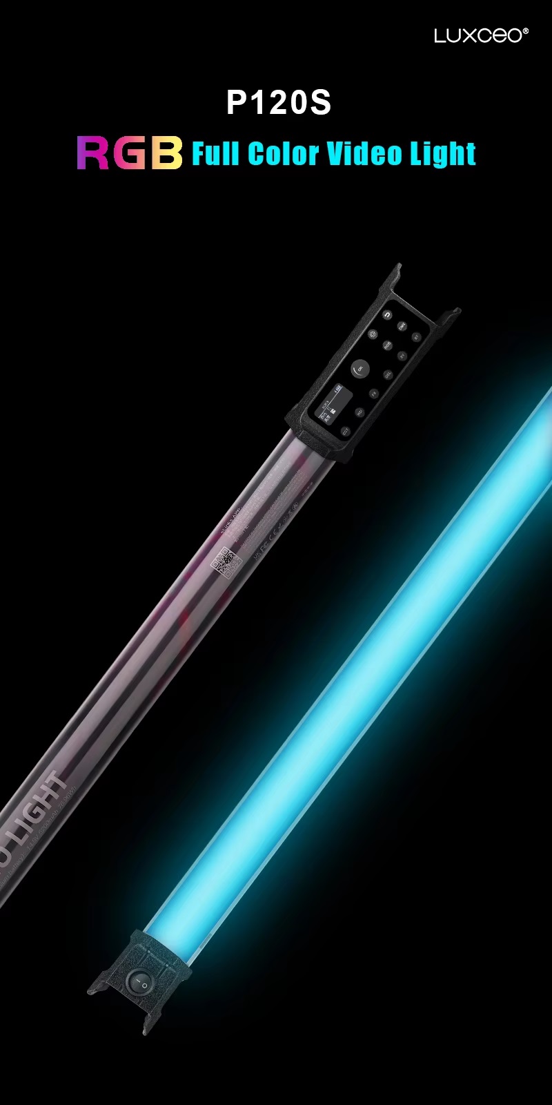LED TUBE LUXCEO P120S 30W - RGB