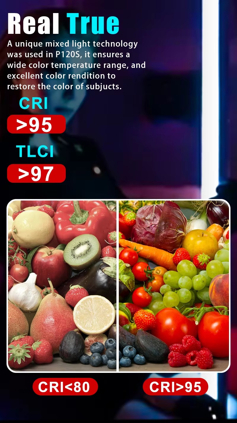 LED TUBE LUXCEO P120S 30W - RGB