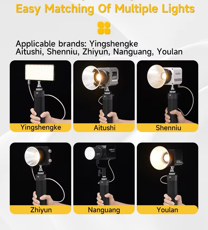Pin di động phù hợp cho LED VIDEO LIGHT 20000mAh