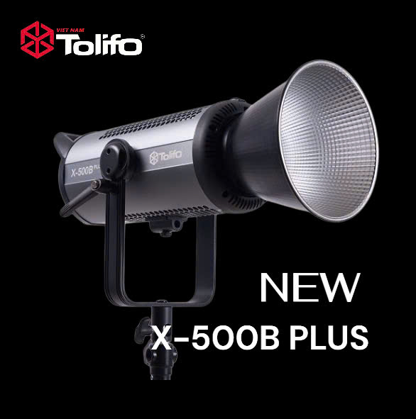ĐÈN LED TOLIFO X-5000B PLUS 500W – Giải pháp chiếu sáng chuyên nghiệp với dải nhiệt độ màu 2700K-6500K và hỗ trợ DMX