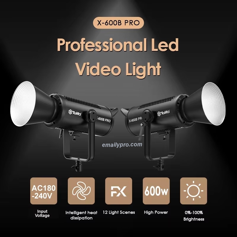 EMAILY.PRO và Vai Trò Đại Diện Phân Phối Thiết Bị Video Light Tolifo Tại Việt Nam