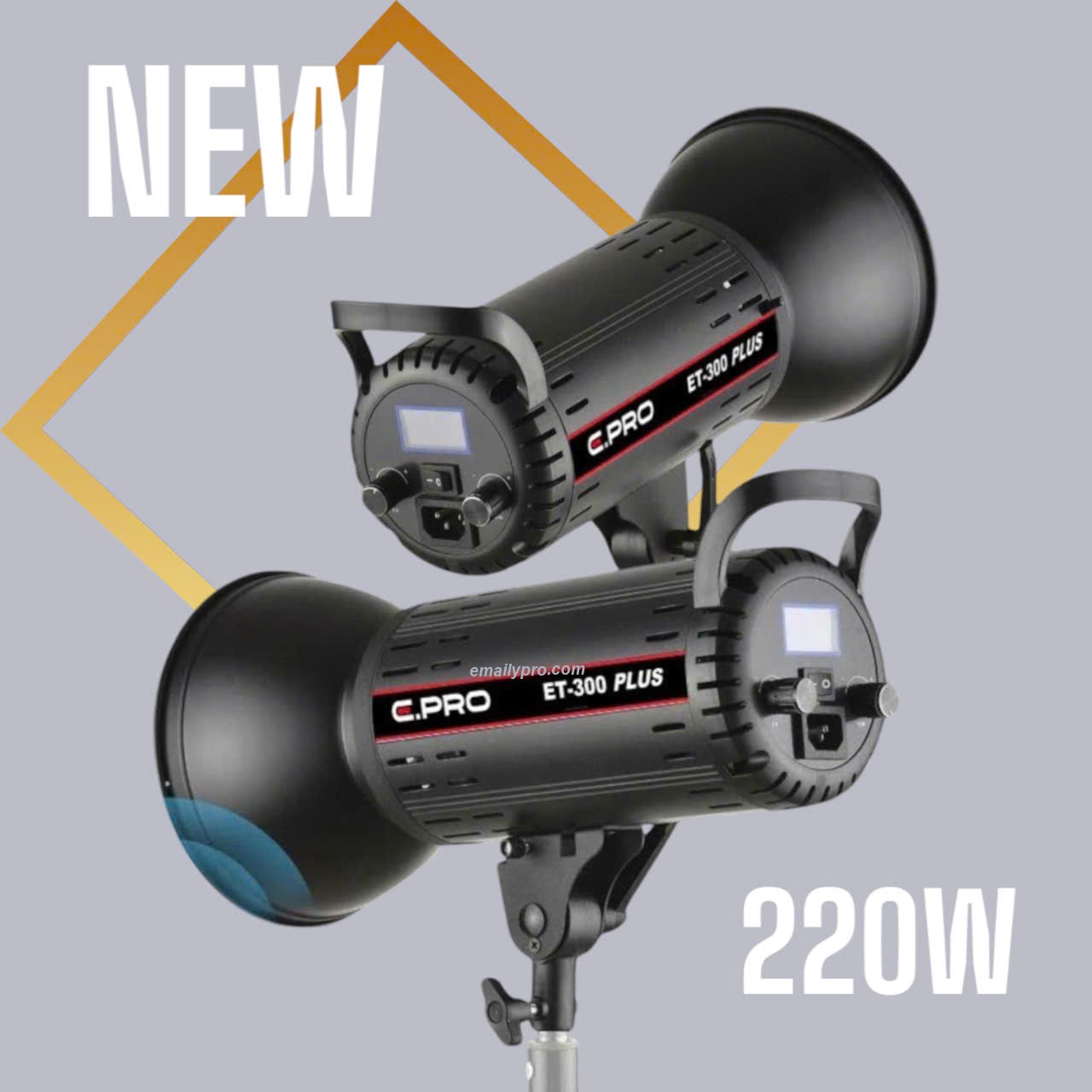 Đánh Giá Chi Tiết Đèn E.PRO ET-300 PLUS 220W: Giải Pháp Ánh Sáng Hoàn Hảo Cho Livestream và Quay Phim Giới Thiệu Tổng Quan về Đèn E.PRO ET-300 PLUS 220W