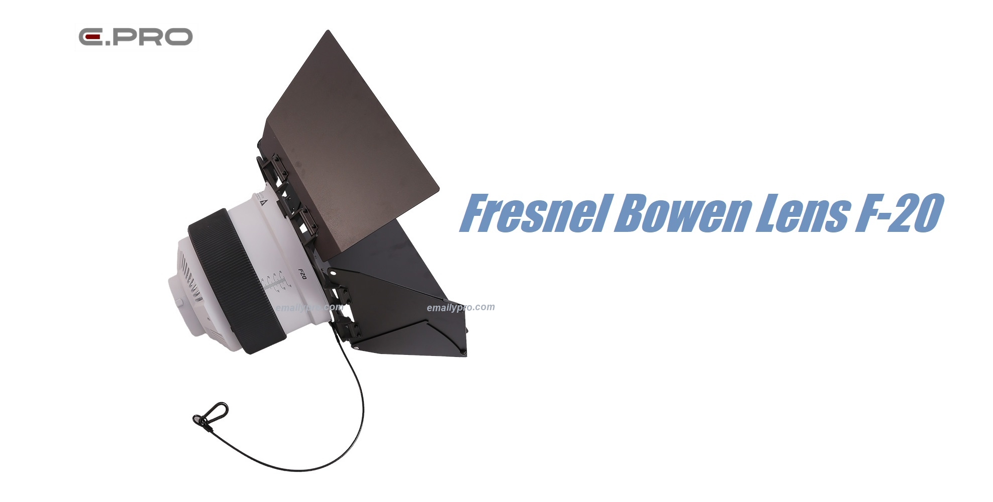 Fresnel Bowen E-PRO Lens F-20 – Kiểm Soát Ánh Sáng Chính Xác, Tối Ưu Hóa Quay Phim & Chụp Ảnh