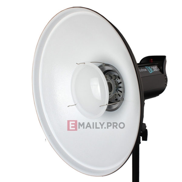 Chóa đèn tổ ong - Beauty Dish QZ-58cm WHITE