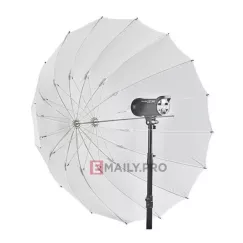 Dù xuyên sáng Transparet 180cm