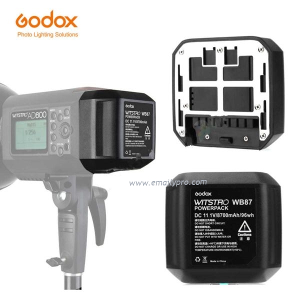 Pin GODOX WB-87