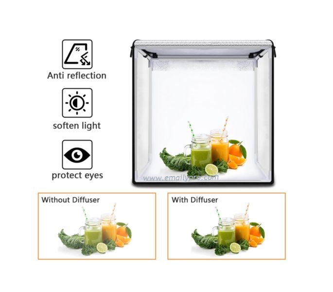 Hộp chụp sản phẩm 80*80cm LED