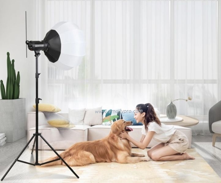 KIT LED 60W EX-60II Softbox Ball 65cm