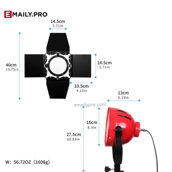 ĐÈN SPOTLIGHT QUAY PHIM LED 65W