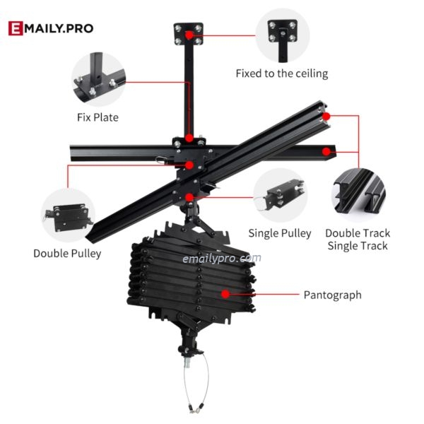 GIÁ ĐỠ TREO THANH RAY