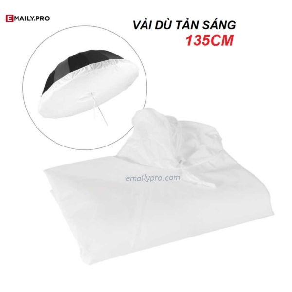 Vải tản sáng Dù 135cm