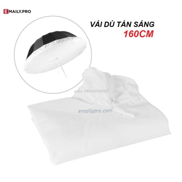 Vải tản sáng Dù 160cm