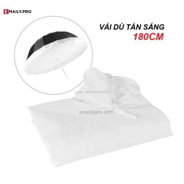 Vải tản sáng Dù 180cm