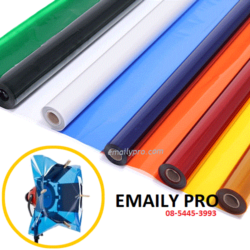 Filter gel màu lọc sáng 6 Màu Kích thước 40*50CM