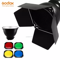 COMBO Reflector Barn Door Honeycomb -Godox BD-04