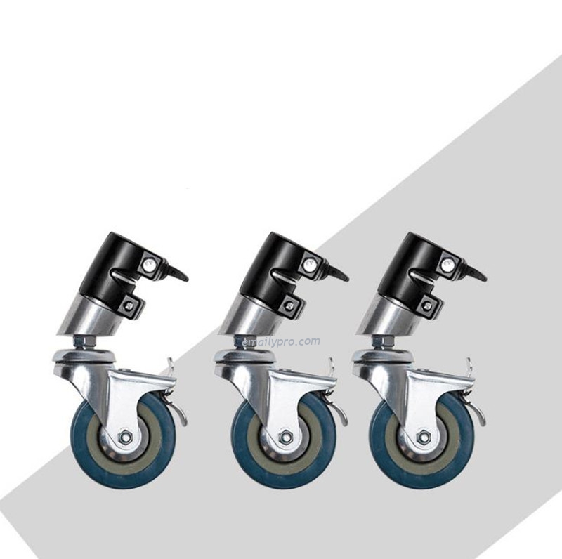 CHÂN BOOM INOX FL-320 BÁNH XE
