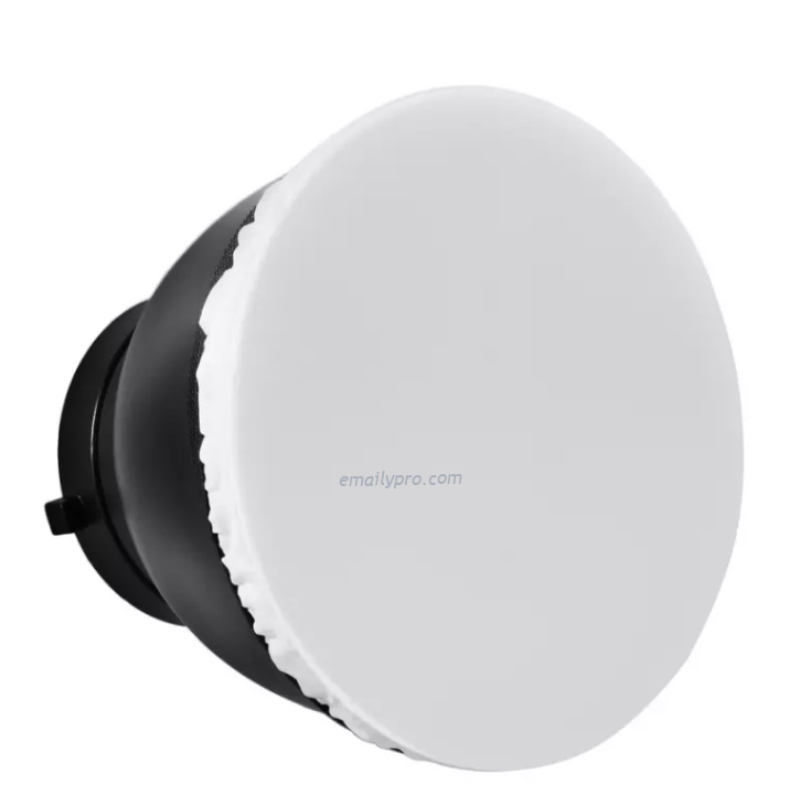 Chóa Đèn Godox Reflector + Vải tản sáng 18cm
