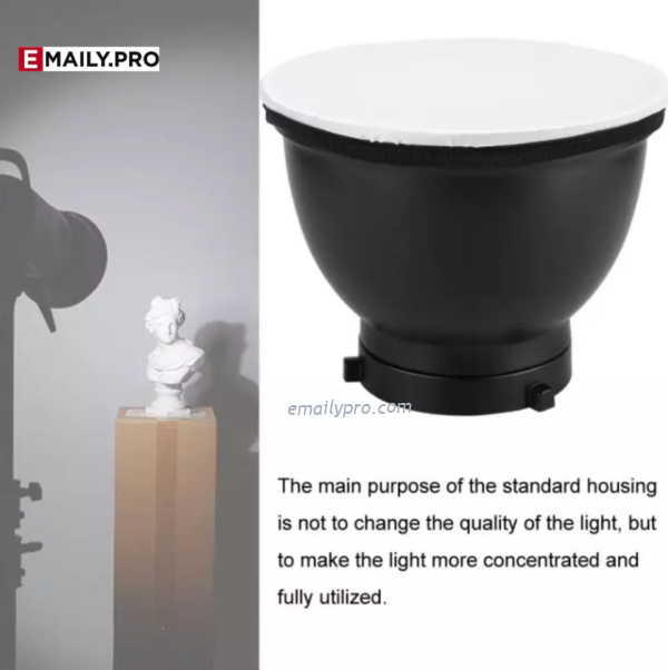 Reflector + Vải tản sáng 18cm