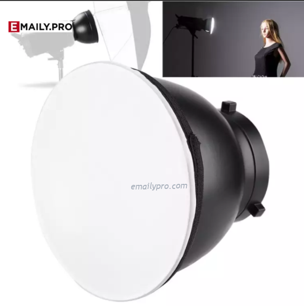 Reflector + Vải tản sáng 18cm