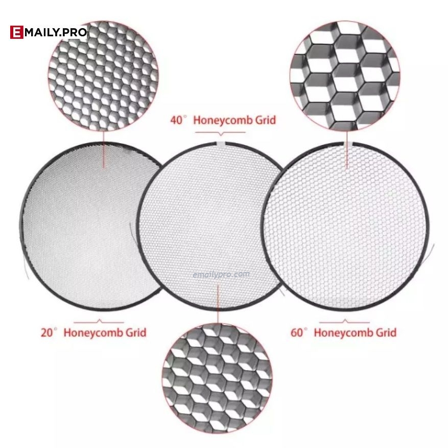 Honeycomb Grid 40 độ -16.8cm