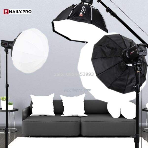 BỘ LED TRIOPO XL80W- SOFTBOX 55cm