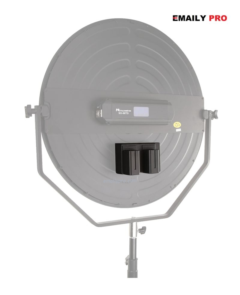 Gá chuyển đổi pin NP 970 sang ngàm F2-BP / V